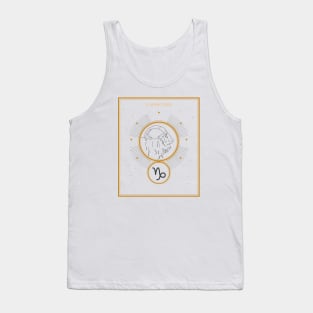 Capricorn | Astrology Zodiac Sign Design Tank Top